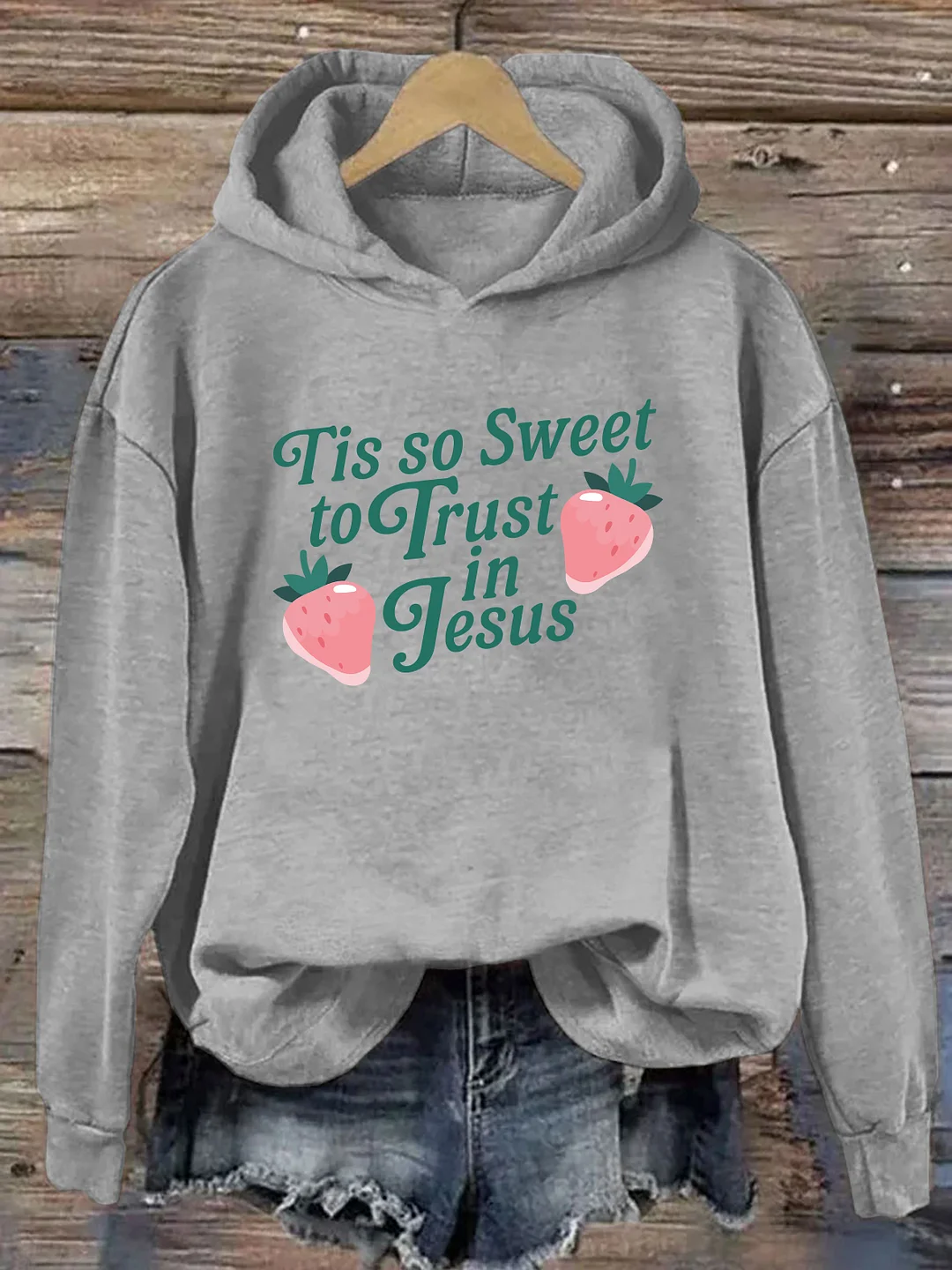 Tis So Sweet To Trust Jesus Hoodie