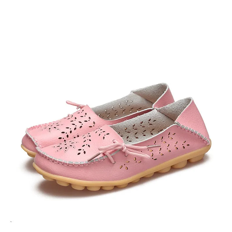 2021 Women Flat Shoes Fashion Women Casual Shoes Breathable Women's Loafers Shallow Comfort Mom Shoes Ladies Zapatillas Mujer
