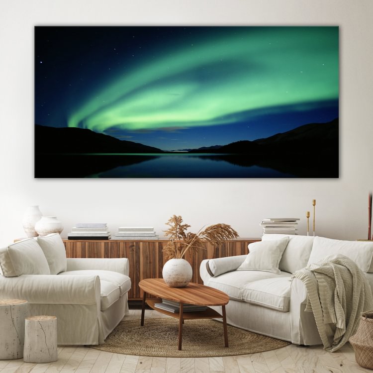 Northern Lights Canvas Wall Art