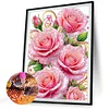 DIY Partial Special Shaped Drill Diamond Painting-Flower