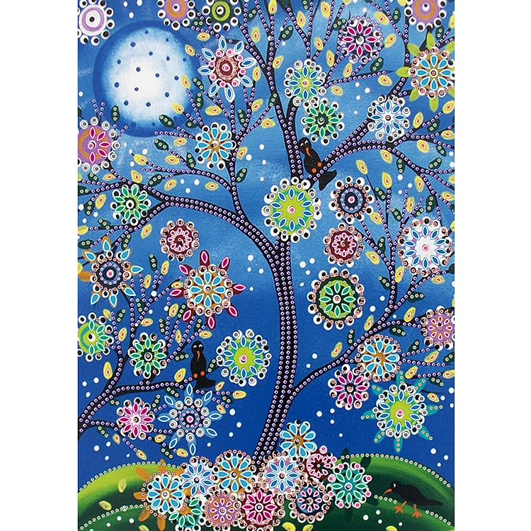Life Tree DIY Part Drill Special-Shaped Diamond Painting Mosaic Picture