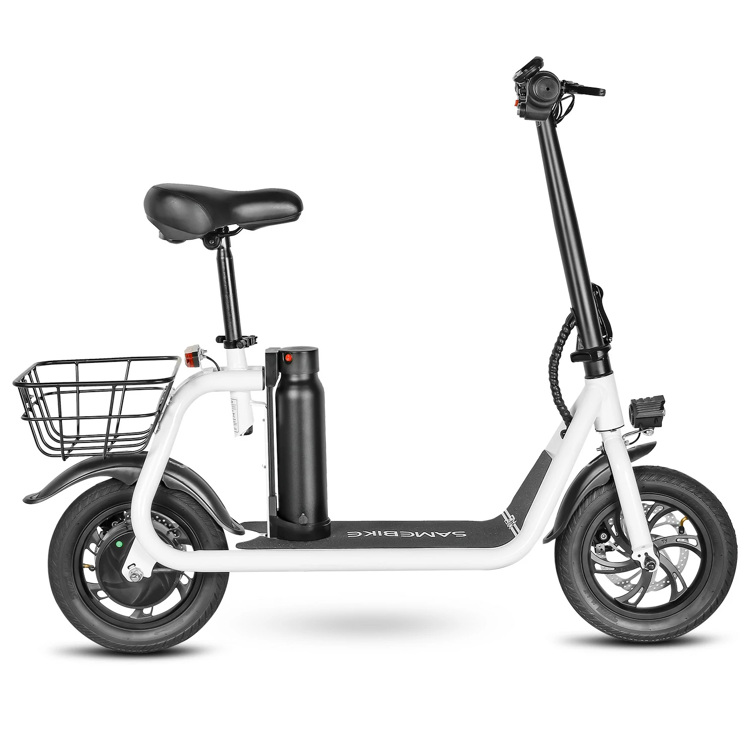 Samebike SM-C01 Electric Scooter 12 Inch 350w Motor 36v10.4ah Battery