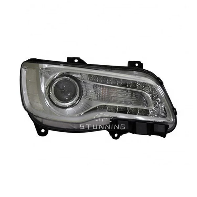 Replacement Head Lamp Head light assembly for Chrysler 300C 2015-2018 HID xenon headlamp headlight ITN Auto