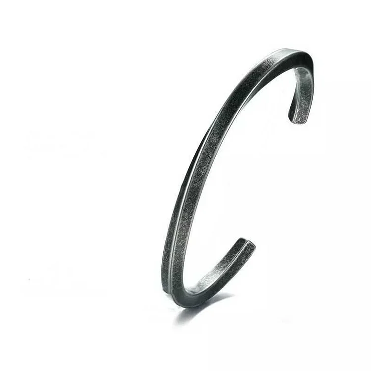 Coutureaura Spiral Twist Open Bracelet