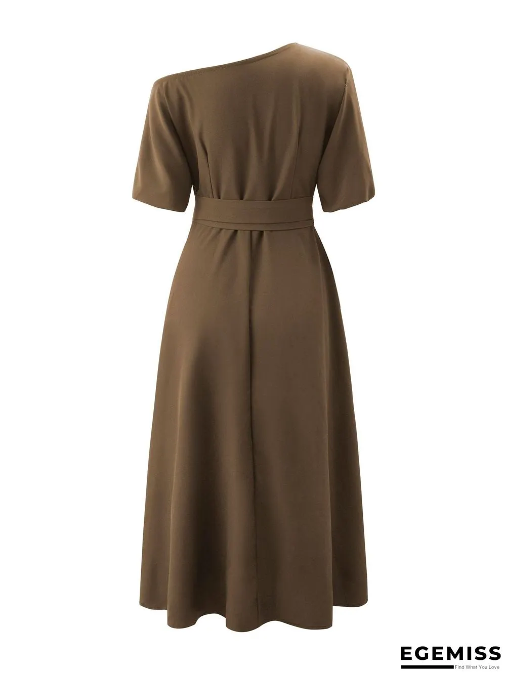 Popularan women's clothing elegant temperament waist off the shoulder big swing dress popular new celebrity fashion Popular style evening dress