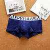 Cotton man underwear low waisted letters belt trendy plus size Skin-Friendly comfortable sweat-absorbing boxer shorts
