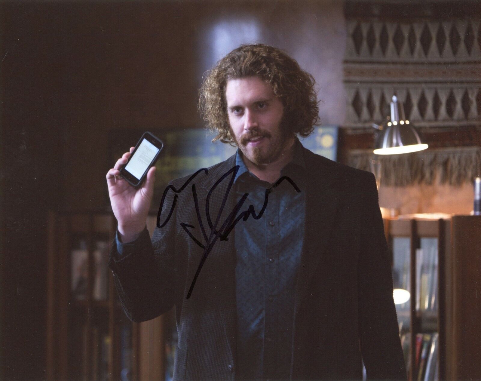 ~~ TJ MILLER Authentic Hand-Signed DEADPOOL