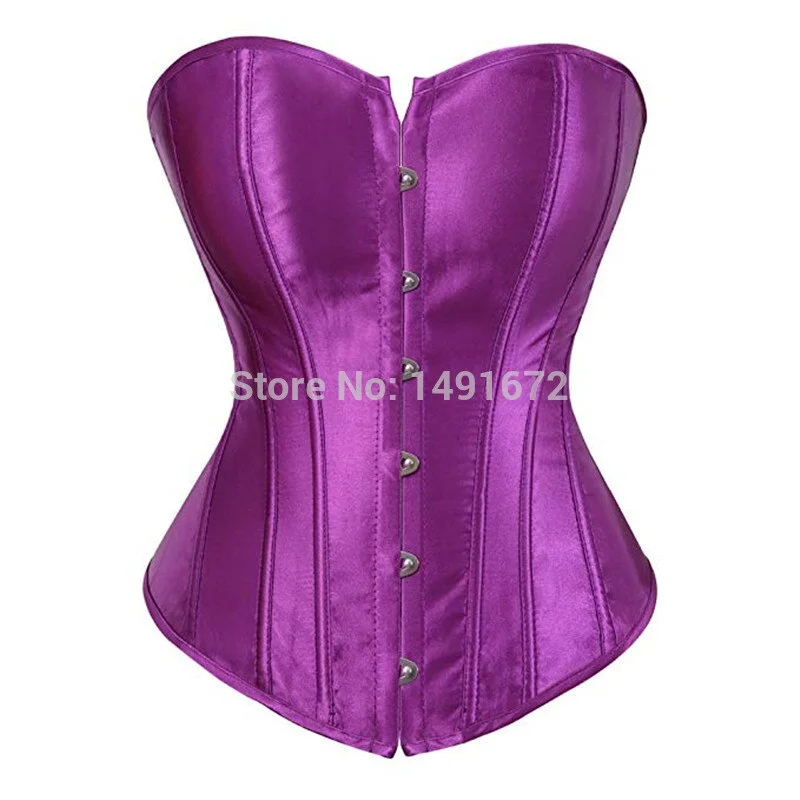 Billionm Corset Sexy Bustiers Top Plus Size Lingerie Gothic Overbust Corsets for Women Brocade Burlesque Vintage Costumes Corsetto Mujer