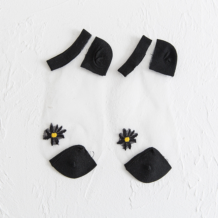 ?Mother\'s Day Special?NOW 50% OFF?Translucent Daisy Socks