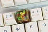 Pokémon Keycap New Pokémon Mechanical Keyboard Resin Translucent Keycap Pickup Gengar Game Keycap Resin Keycap Handmade