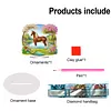 Garden Horse Acrylic DIY Diamond Painting Ornament Single Side Drill