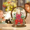 Diamond Painting Wooden Christmas Table Top Ornament Kits Xmas Home Decor