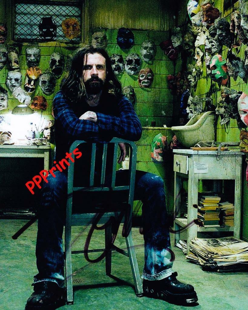 ROB ZOMBIE Halloween 1000 corpses SIGNED AUTOGRAPHED 10X8 REPRO PRINT Photo Poster painting