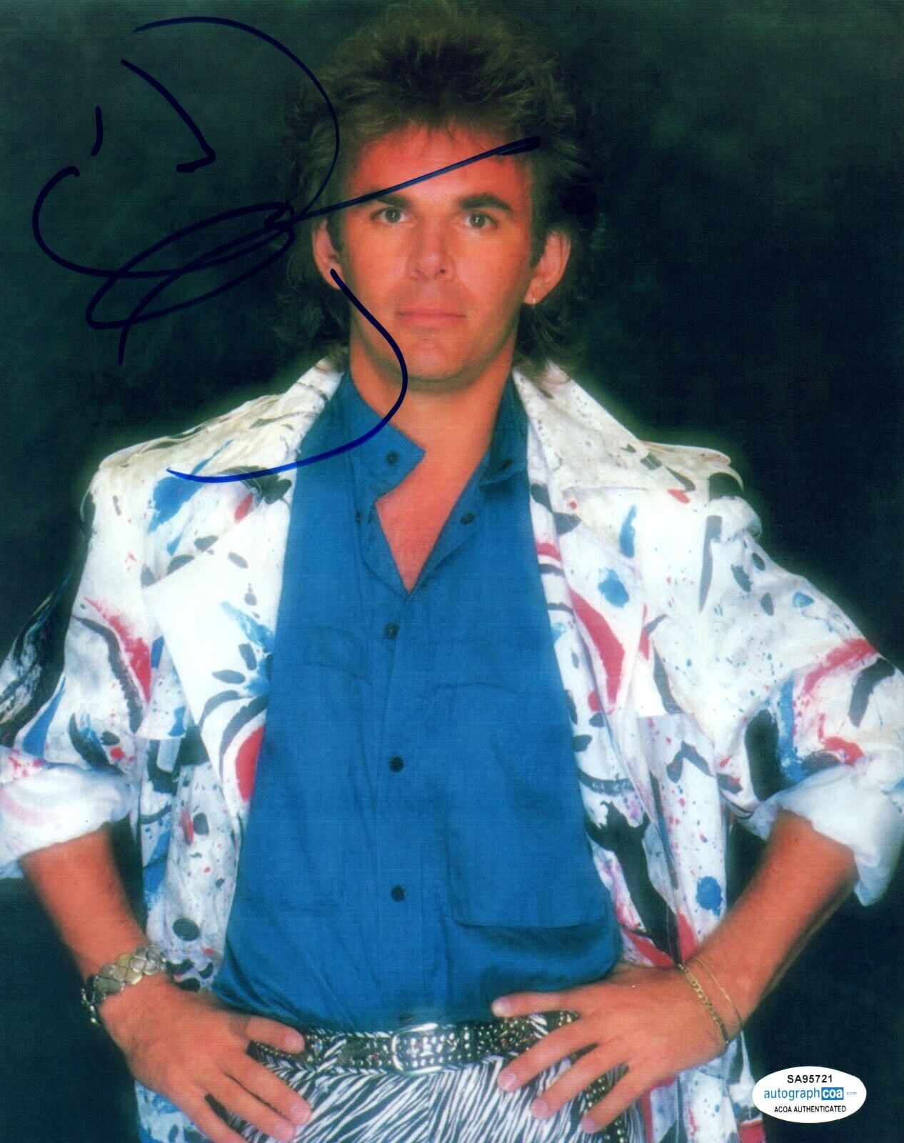 Jonathan Cain Signed Autographed 8x10 Photo Poster painting Journey ACOA COA