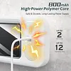 Bathroom Waterproof Phone Mount with BT Speaker 60 Degree Adjustable Angle Anti-Fog Shower Phone Stand No-Drill Wall Mount with Touchscreen for Bathroom Accessory Adults