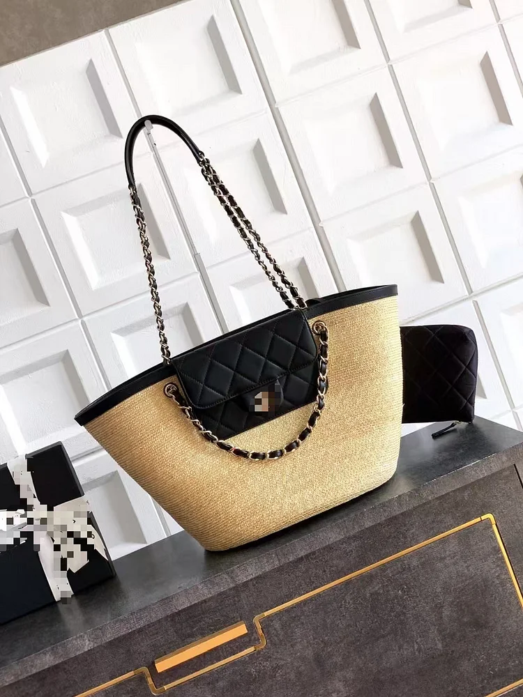 Handmade Women's Handbags big  Woven Female Shoulder Bag Summer Straw Beach Bags Shopper Baskets Bohemian Rattan Tote Bag