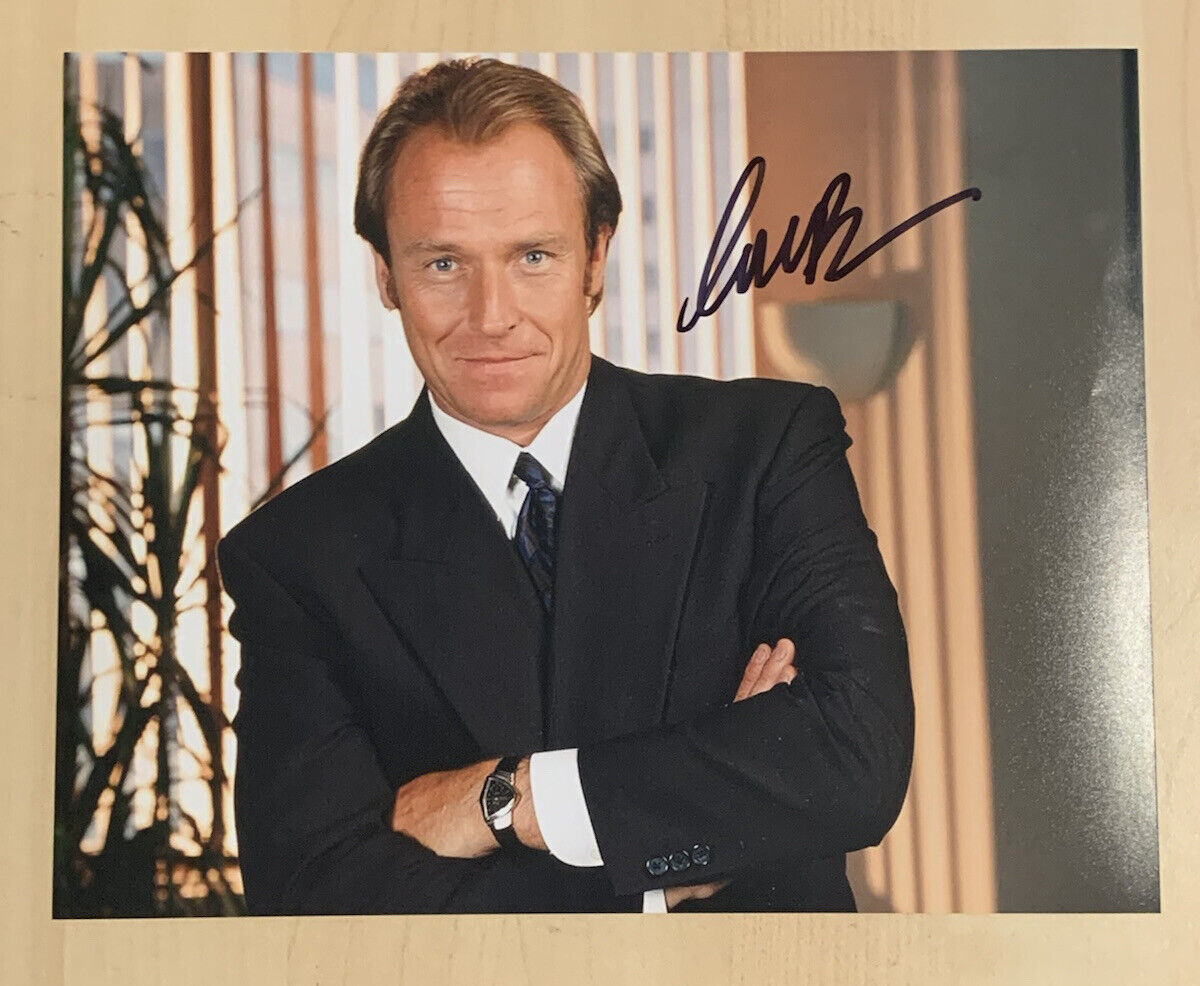 CORBIN BERNSEN HAND SIGNED 8x10 Photo Poster painting ACTOR AUTOGRAPHED MAJOR LEAGUE STAR COA