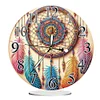 Dream Catcher Acrylic DIY Diamond Painting Clock Kit Diamond Art Clock