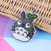 Totoro - Stamped Bead Embroidery - Keychain