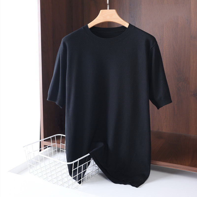 Locodeamos men costume medieval Superfine Merino Wool T shirt Men Base Layer Merino Shirt Wicking Breathable Thin Cashmere Vest T-shirt Tops