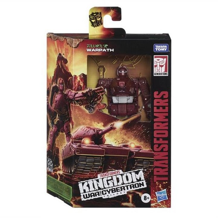 Hasbro Transformers Generations Kingdom: War for Cybertron Trilogy Warpath Deluxe Action Figure WFC-K6