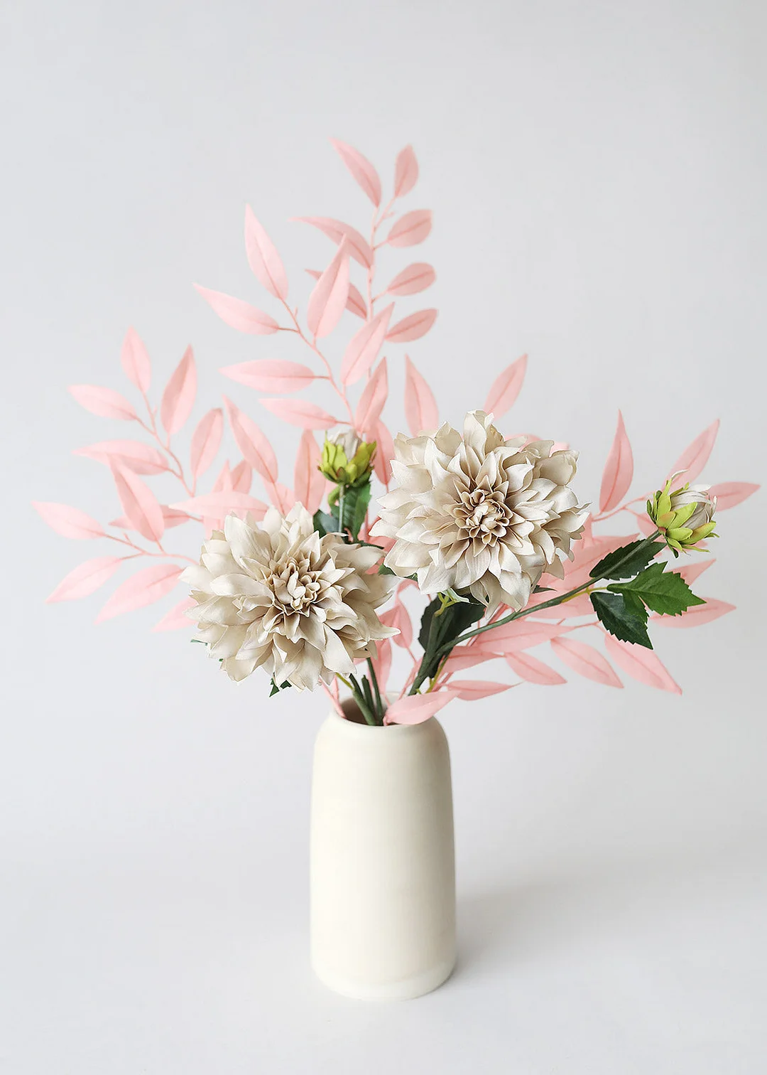 Fake Smilax Leaves in Pink - 26"