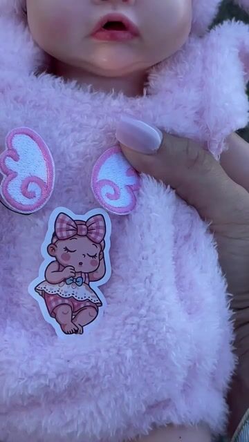 Babeside Nancy &ndash; Realistic Sleeping Silicone Baby Doll with Pacifier | Soft Weighted Newborn Gift