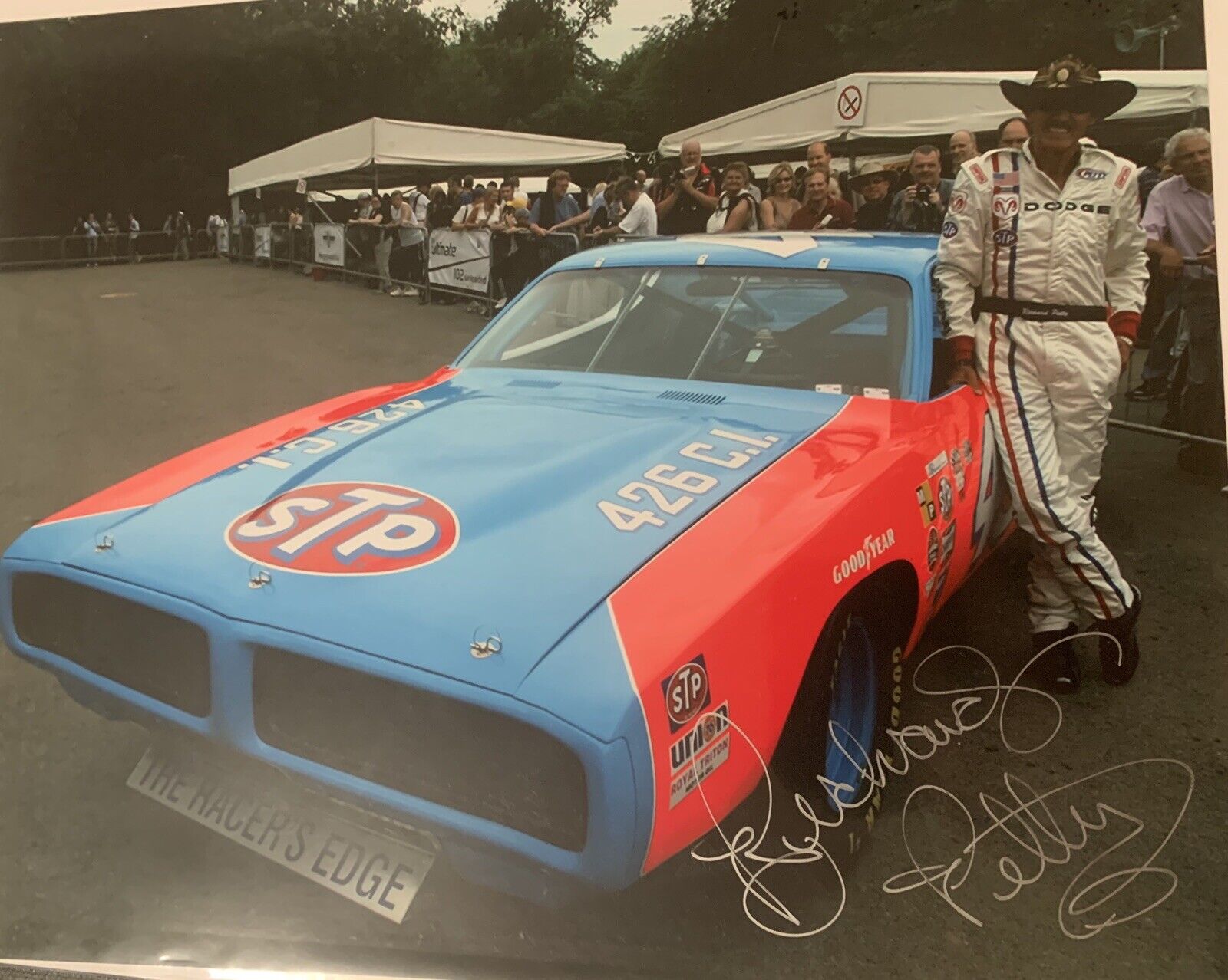 Richard Petty Signed Auto 8x10 Photo Poster painting Pic Nascar