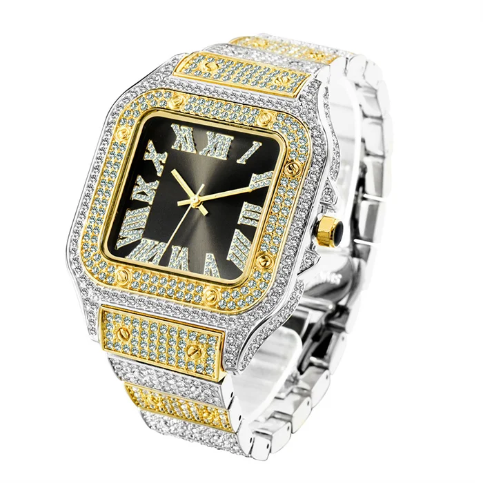 Artificial Diamonds Watch #139802