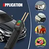 300W Plastic Welding Machine 200pcs Hot Stapler Heat Gun Bumpers Repair Kit