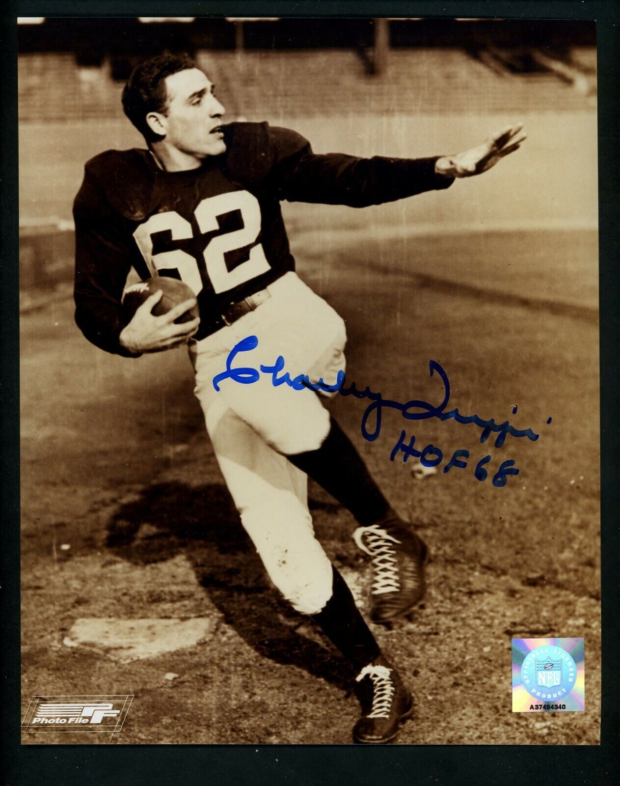 Charley Trippi Signed Autographed 8 x 10 Photo Poster painting Chicago Cardinals