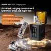 Power Bank 30000 mAh Tactical Mecha Reloading Capsule Power Bank With Large Capacity Can Be Taken On The Plane