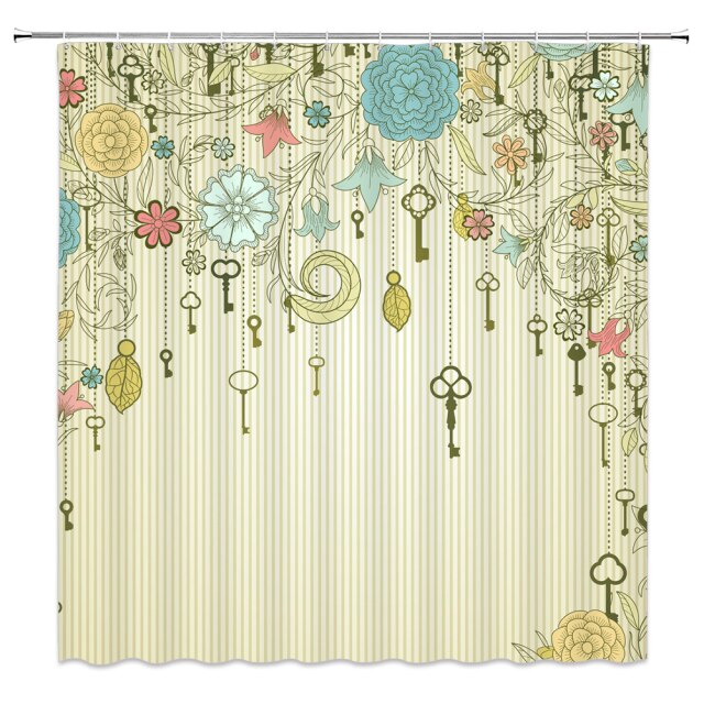 

Shower Curtain – Flower lavender-180*180cm, 501 Original