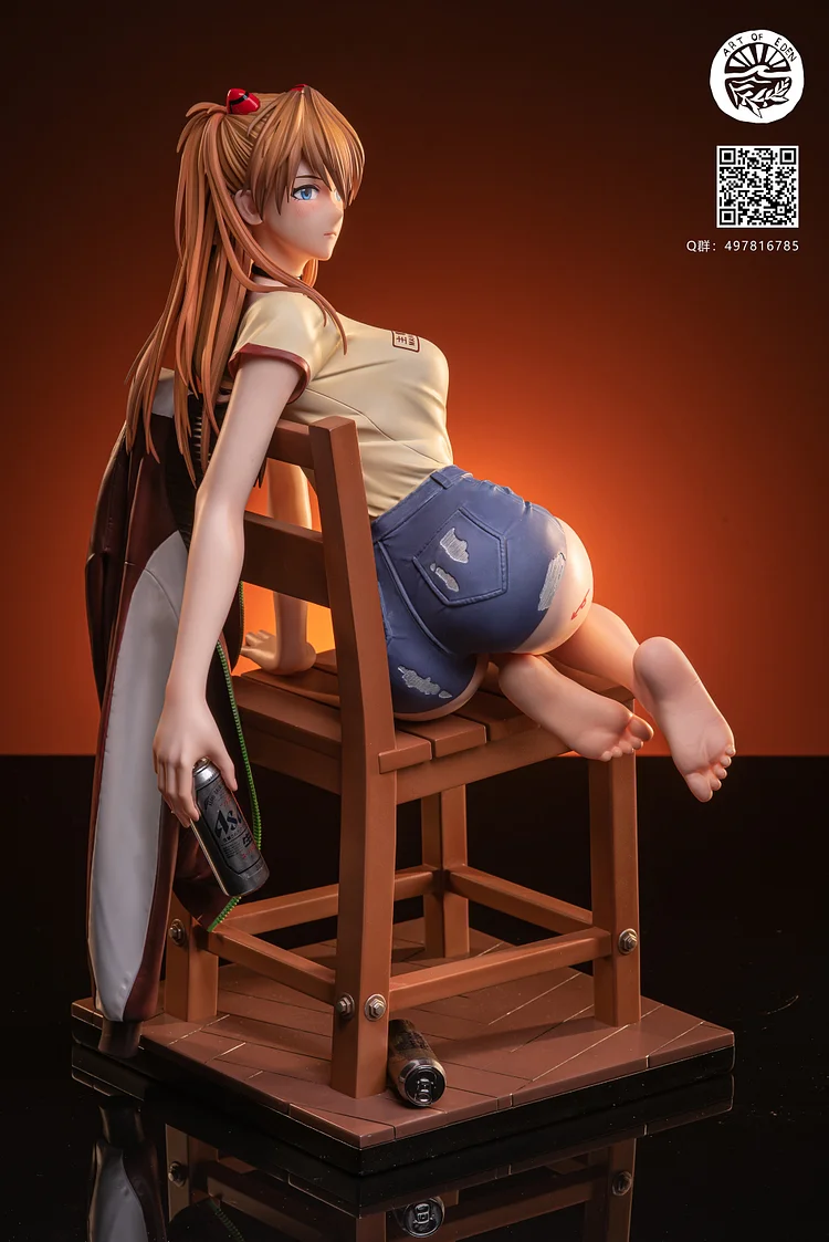 PRE-ORDER Art of Eden - EVA - Asuka 1/4 Statue(GK) (Adult 18+)-