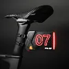 Bicycle Tail Light Digital Number Plate Road Mountain Bike Night Riding Safety Warning Light