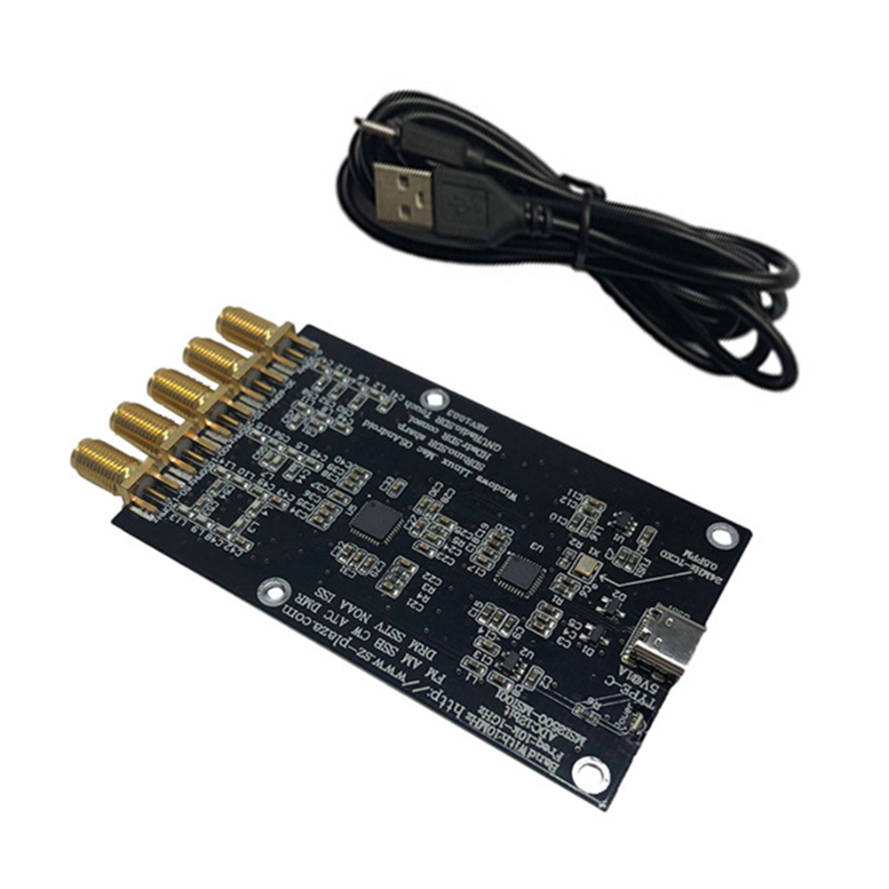 

SDR Receiver Module Built-in 24M-TCXO 0.5PPM AM FM Radio Receiver Board, 501 Original