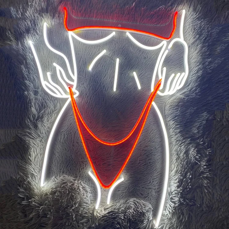 Sex Girl Neon Sign Girl In Bikini Neon Sign Hot Girl Sign Naked Body Neon Sign Led Neon Decor Bedroom Neon Sign Custom neon sign for home 