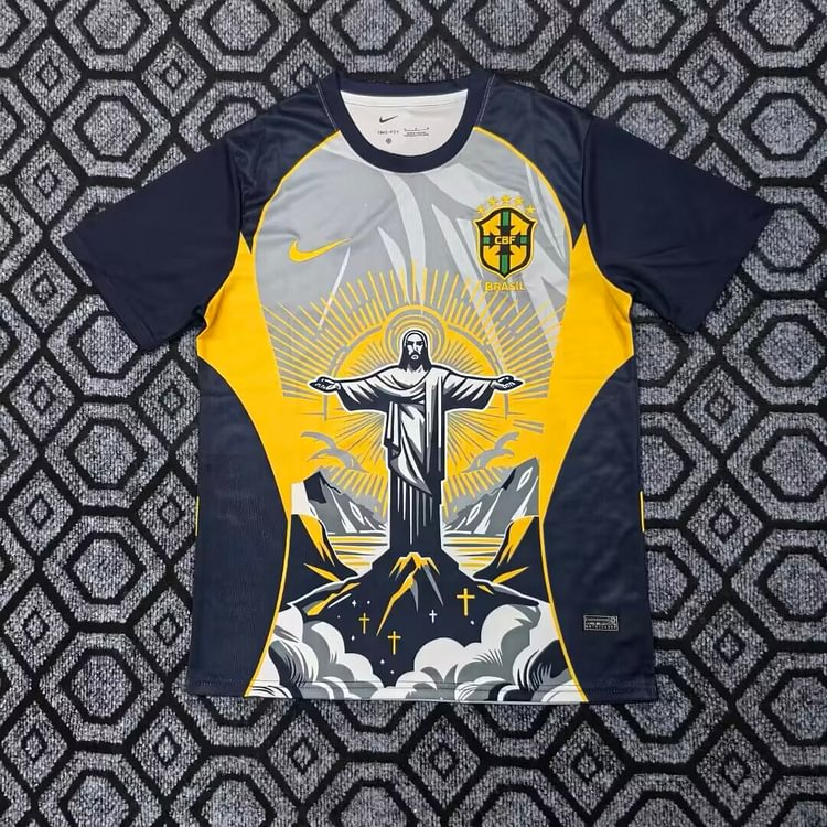 2026-27 Brazil  Goddess Color-Blocked Yellow Jersey - Fan Edition