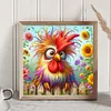 Diamond Painting-5D Full Round Drill Rooster