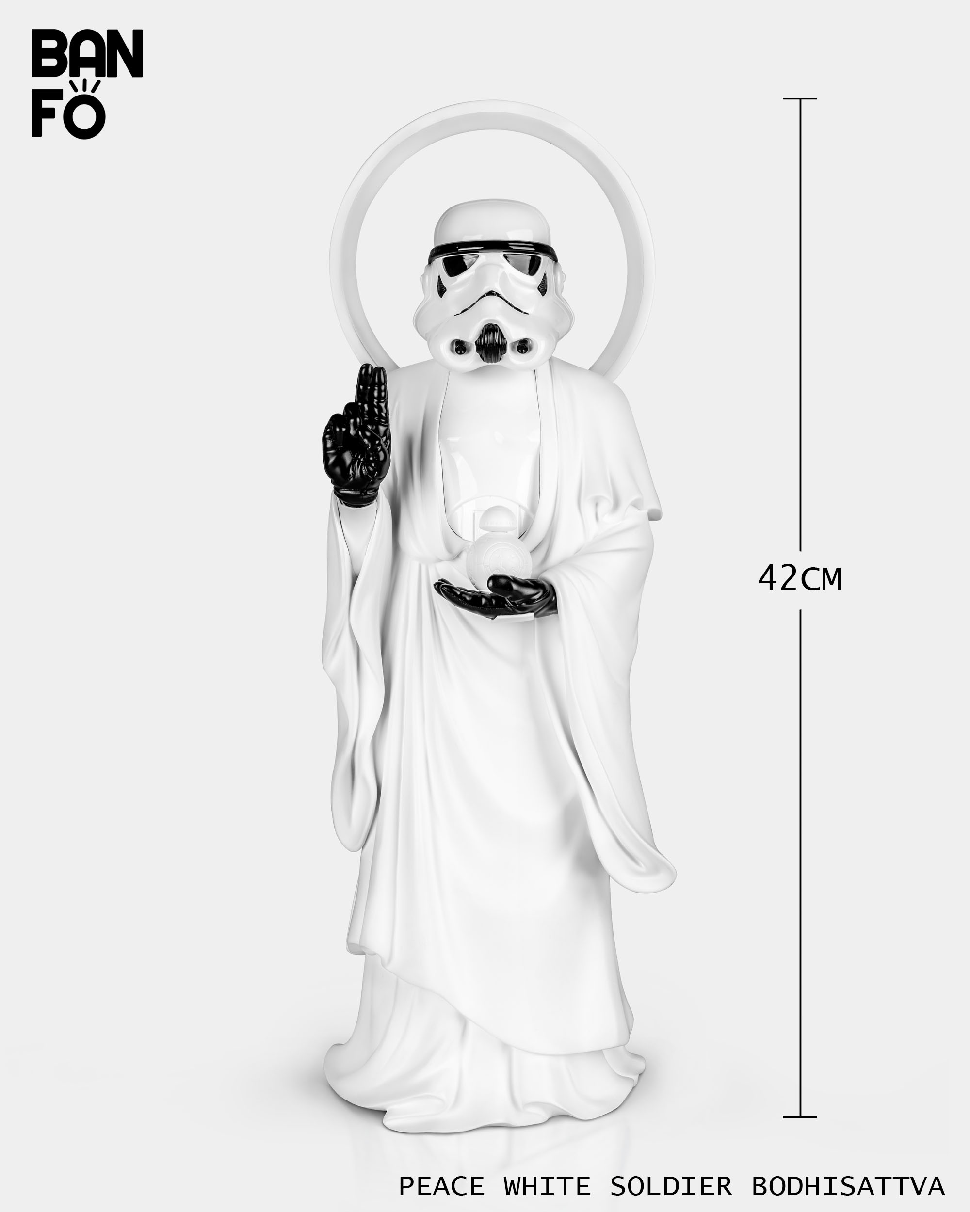 [Pre-sale] BANFO Wanfo Peace White Soldiers (STOP WARS) Limited to 399 pieces