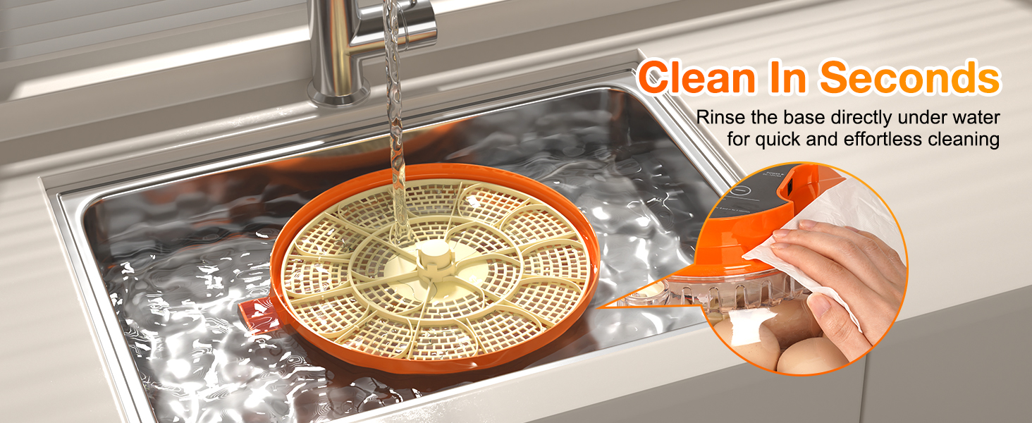 incubator clean in seconds