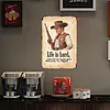 Western Cowboy - Metal Tin Signs(8*12Inch/12*16Inch)