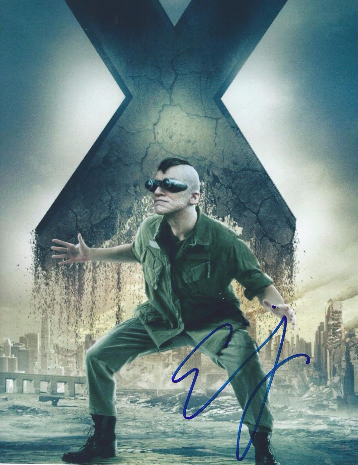 Evan Jonigkeit X-Men Days of Future Past Signed Autographed 8x10 Photo Poster painting