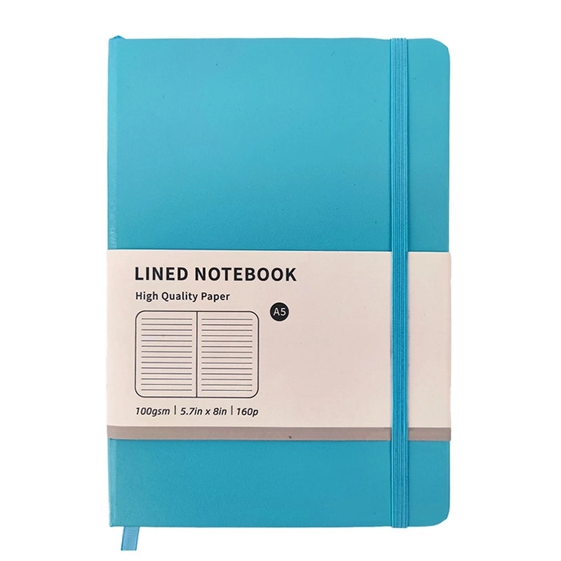 1 Piece Solid Color Learning Paper Preppy Style Notebook