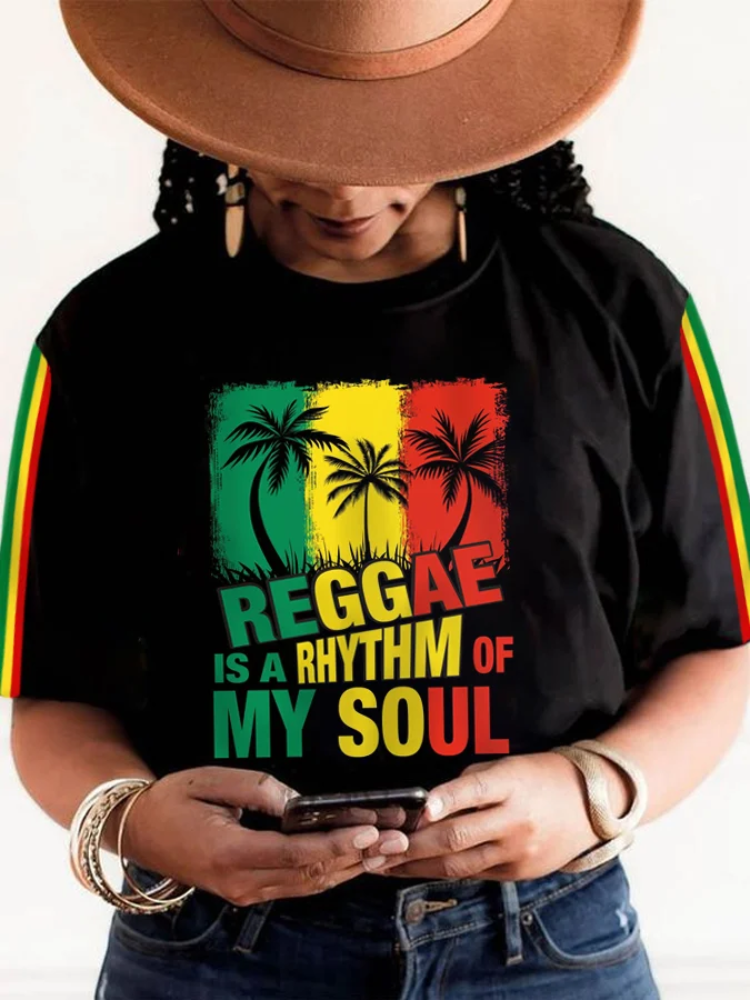 Women's Reggae Rythm Of My Soul Casual Tee