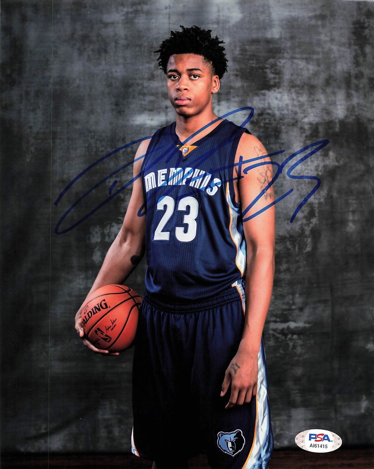 DEYONTA DAVIS signed 8x10 Photo Poster painting PSA/DNA Memphis Grizzlies Autographed