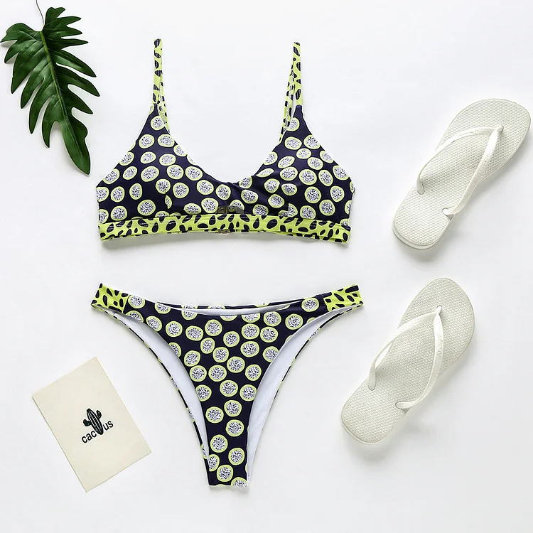 Fruit Printed Bikini