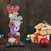 (US Only)2D Flat Christmas DIY Diamond Painting Tabletop Ornaments Kit for Home Office