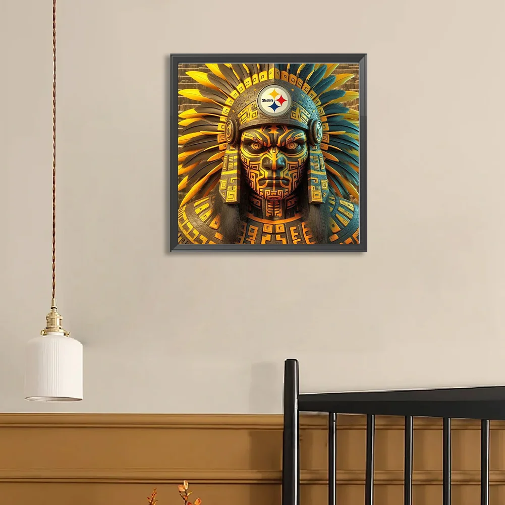 Diamond Painting - Full Round Drill - Pittsburgh Steelers(Canvas|40*40cm)