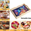 Wooden Hummingbird 5D Diamond Painting Tray Art Craft with Handle for Home Decor